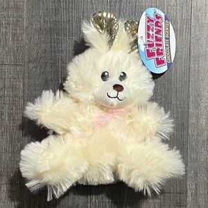 💞 New Small Cream Chocolate Scented Easter Bunny Plush Stuffed Animal Toy